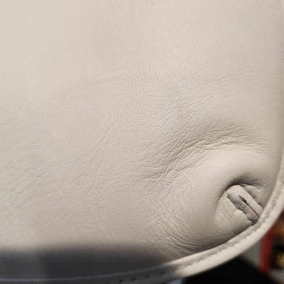 Vintage Coach 2001 White Small Hippie Crossbody - Picture 7 of 10